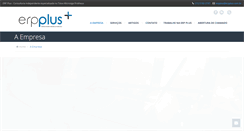 Desktop Screenshot of erpplus.com.br